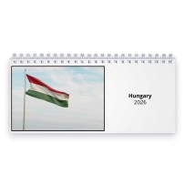 Hungary 2026 Desk Calendar