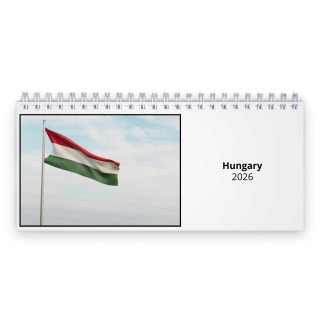 Hungary 2026 Desk Calendar