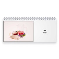 Te 2026 Skrivebordskalender