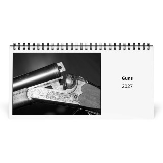 Guns 2027 Desk Calendar