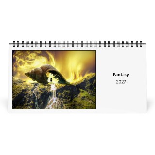 Fantasy 2027 Desk Calendar