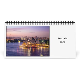 Australia 2027 Desk Calendar