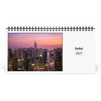 Doubai 2027 Calendario da Tavolo
