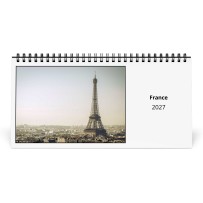 France 2027 Calendrier de Bureau