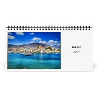Grecia 2027 Calendario da Tavolo