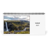 Islandia 2027 Calendario de Escritorio