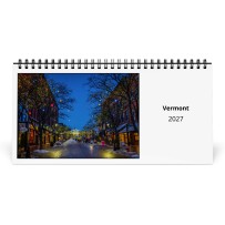 Vermont 2027 Tischkalender
