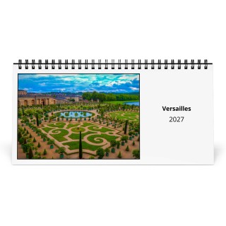 Versailles 2027 Desk Calendar