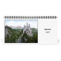 Baviera 2027 Calendario da Tavolo