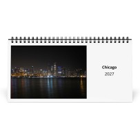 Chicago 2027 Calendario da Tavolo