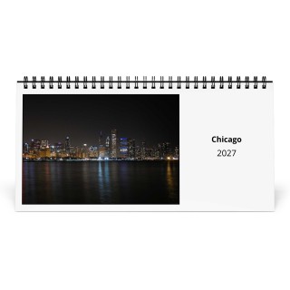 Chicago 2027 Desk Calendar