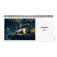 Singapur 2027 Calendario de Escritorio