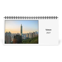 Taiwan 2027 Calendario da Tavolo