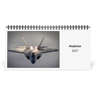 Airplanes 2027 Desk Calendar
