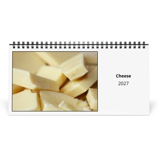 Cheese 2027 Desk Calendar