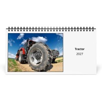 Traktor 2027 Skrivebordskalender