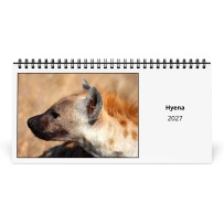 Hyena 2027 Desk Calendar