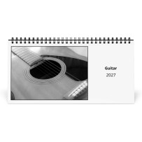 Gitarre 2027 Tischkalender