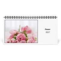 Fiore 2027 Calendario da Tavolo