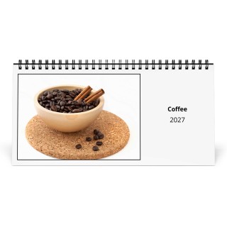 Coffee 2027 Desk Calendar