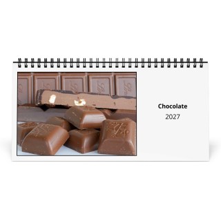 Chocolate 2027 Desk Calendar