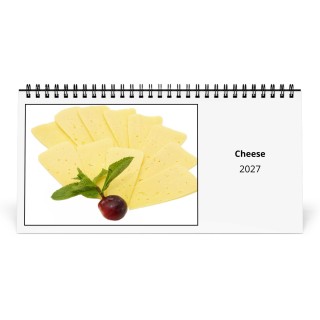 Cheese 2027 Desk Calendar