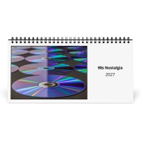 90s Nostalgie 2027 Bureaukalender
