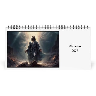 Christian 2027 Desk Calendar