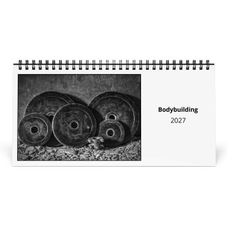 Bodybuilding 2027 Desk Calendar