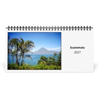 Guatemala 2027 Desk Calendar