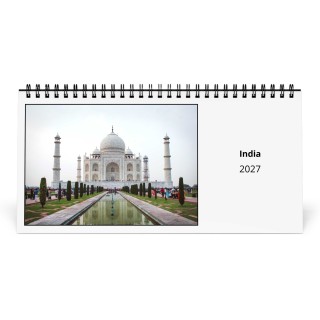 India 2027 Desk Calendar