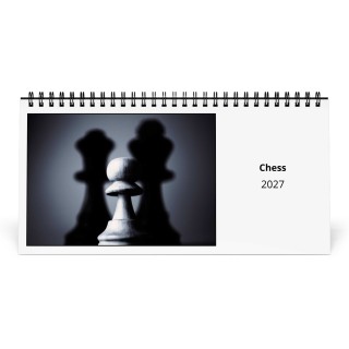 Chess 2027 Desk Calendar