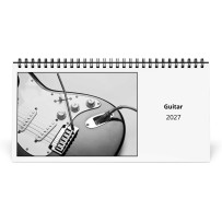 Chitarra 2027 Calendario da Tavolo