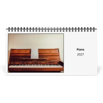 Pianoforte 2027 Calendario da Tavolo
