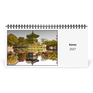 Korea 2027 Desk Calendar