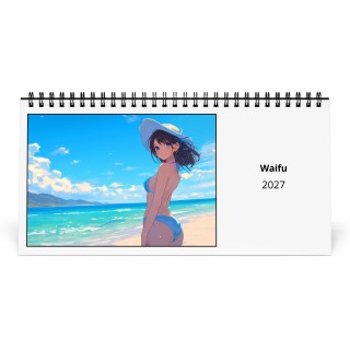 Waifu 2027 Desk Calendar