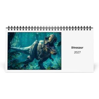 Dinosaurus 2027 Pöytäkalenteri
