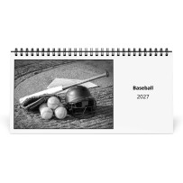 Baseboll 2027 Skrivbordskalender