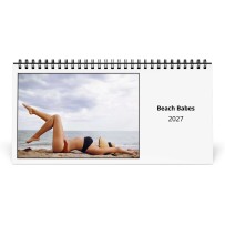 Ragazze Da Spiaggia 2027 Calendario da Tavolo