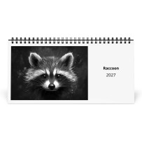 Procione 2027 Calendario da Tavolo