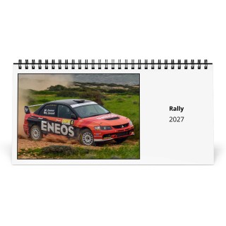 Rally 2027 Desk Calendar