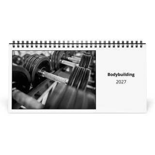 Bodybuilding 2027 Desk Calendar