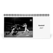 Baseball 2027 Skrivbordskalender