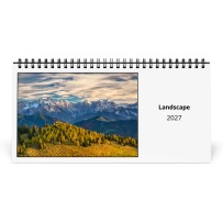 Landskab 2027 Skrivebordskalender
