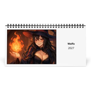 Waifu 2027 Desk Calendar