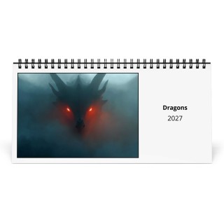 Dragons 2027 Desk Calendar