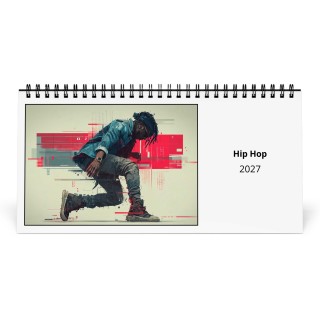 Hip Hop 2027 Desk Calendar