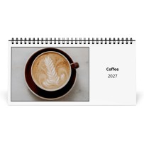 Café 2027 Calendrier de Bureau
