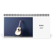 Gitarre 2027 Tischkalender