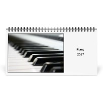 Piano 2027 Pöytäkalenteri
